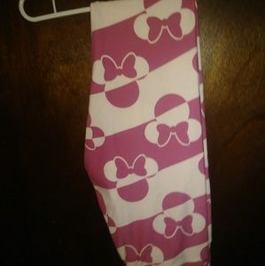 OS Minnie Mouse leggings